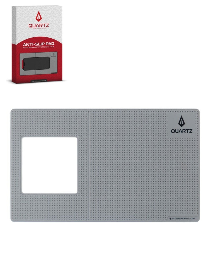 QUARTZ Anti - Slip Silicone Pad for Tempered Glass Installation (GRAY) - Banana Cellular Solutions