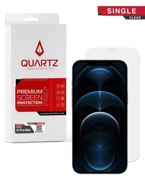 QUARTZ Tempered Glass for iPhone 12 Pro Max