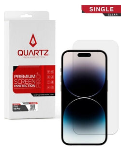 QUARTZ Tempered Glass for iPhone 14 Pro