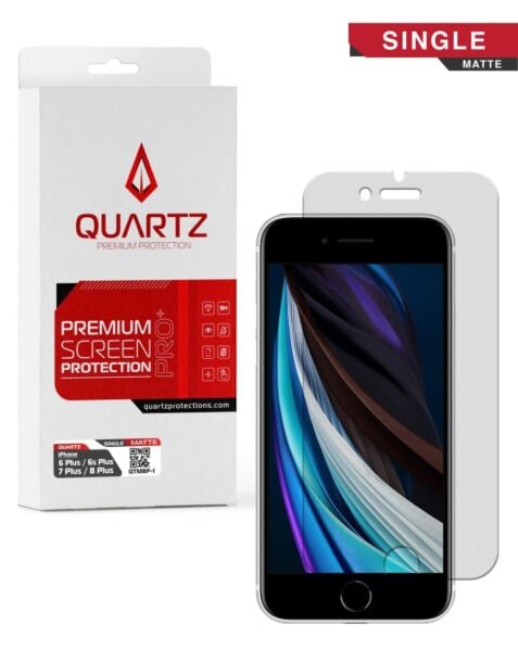 QUARTZ Tempered Glass for iPhone 8 Plus / 7 Plus / 6s Plus / 6 Plus