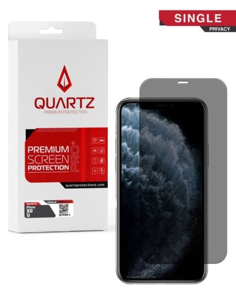QUARTZ Tempered Glass for iPhone XR / 11