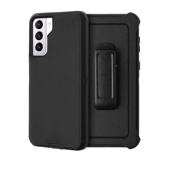 Galaxy S21 FE Heavy Duty Defender Case w/Clips