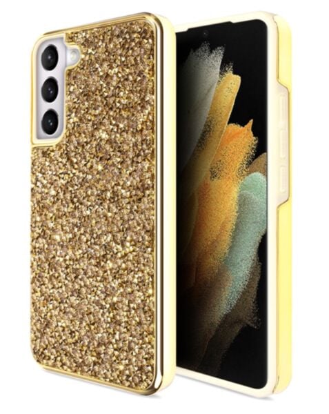 Galaxy S23 Plus Bling Diamond Crystal Dual Layer Cases
