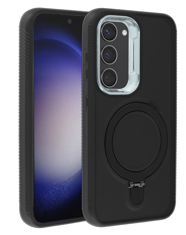 Support Heavy Duty Case with Wireless Charging Kickstand for Galaxy S23 (Only Ground Shipping) - Banana Cellular Solutions