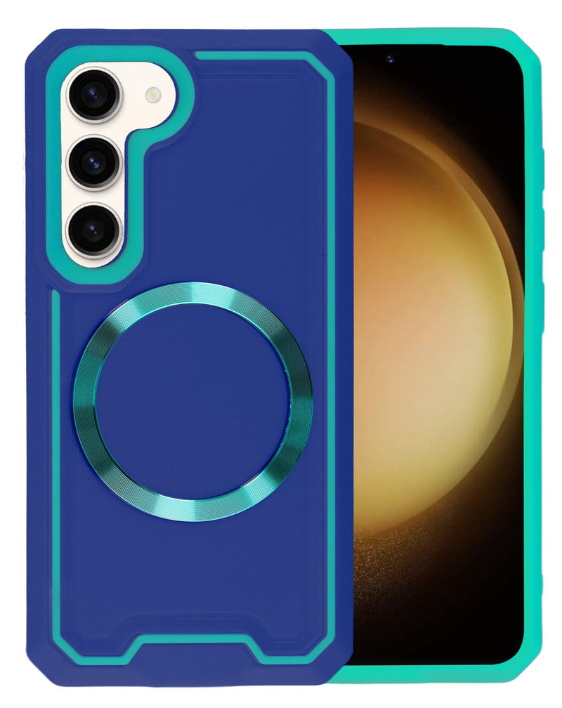 Galaxy S23 Plus Slim Non - Slip Transparent Matte Wireless Charging Case - Banana Cellular Solutions