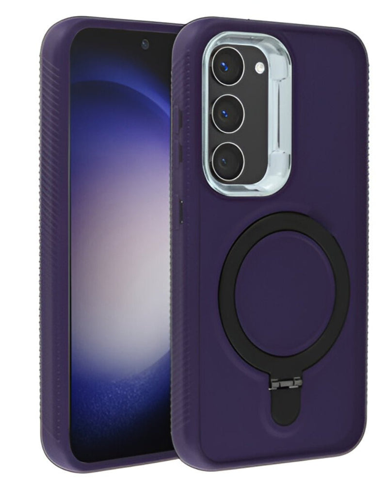 Support Heavy Duty Case with Wireless Charging Kickstand for Galaxy S23 Plus (Only Ground Shipping) - Banana Cellular Solutions
