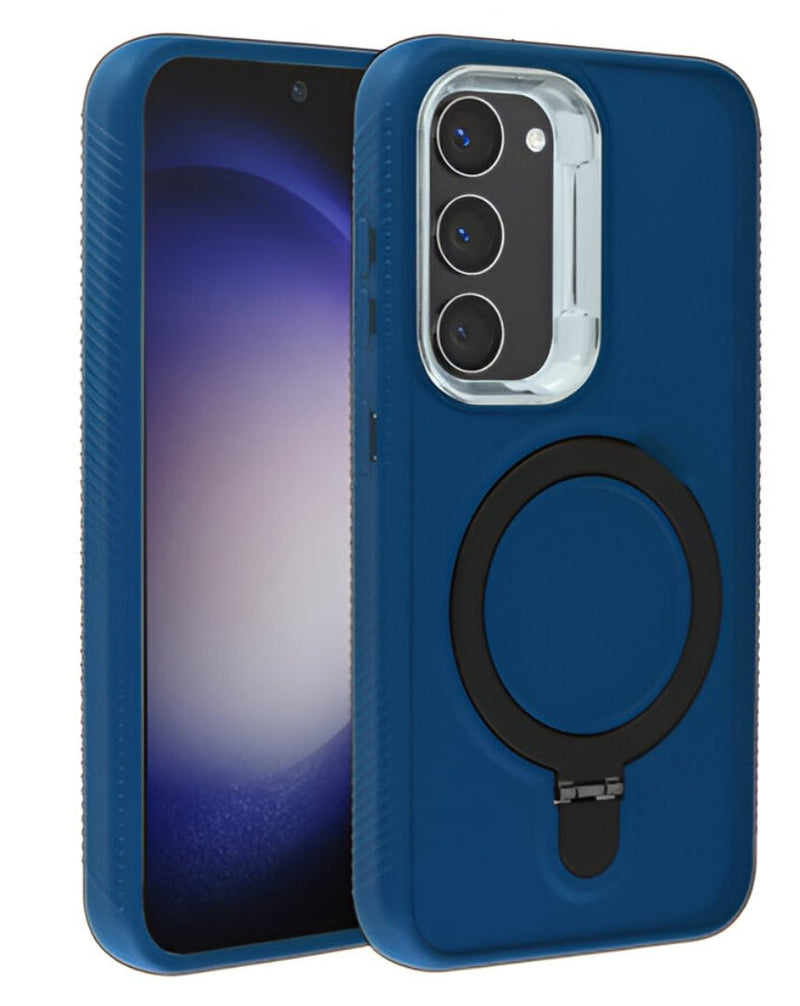 Support Heavy Duty Case with Wireless Charging Kickstand for Galaxy S23 Plus (Only Ground Shipping) - Banana Cellular Solutions