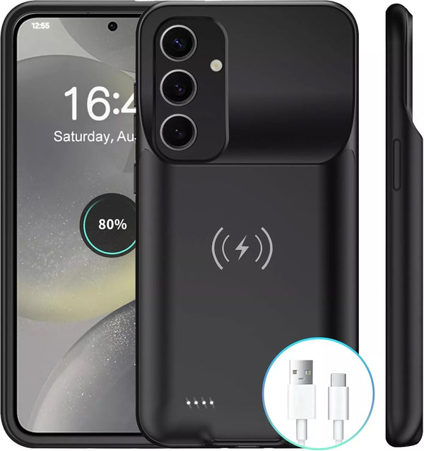 Slim Protective Charging Case (4800 mAh) for Galaxy S24 Plus (Only Ground Shipping) - Banana Cellular Solutions