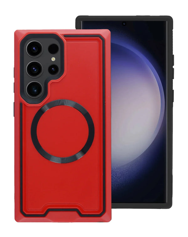 Galaxy S24 Plus Slim Non - Slip Transparent Matte Wireless Charging Case - Banana Cellular Solutions