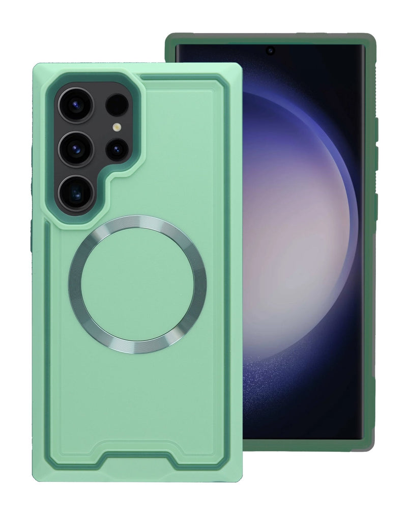 Galaxy S24 Plus Slim Non - Slip Transparent Matte Wireless Charging Case - Banana Cellular Solutions