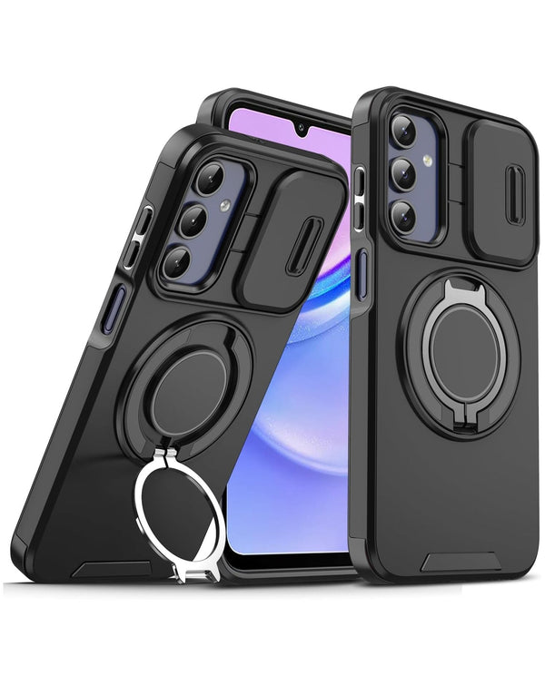 Rugged Magnetic Case with Ring Camera Cover for Galaxy S24 / S25 (Only Ground Shipping) - Banana Cellular Solutions