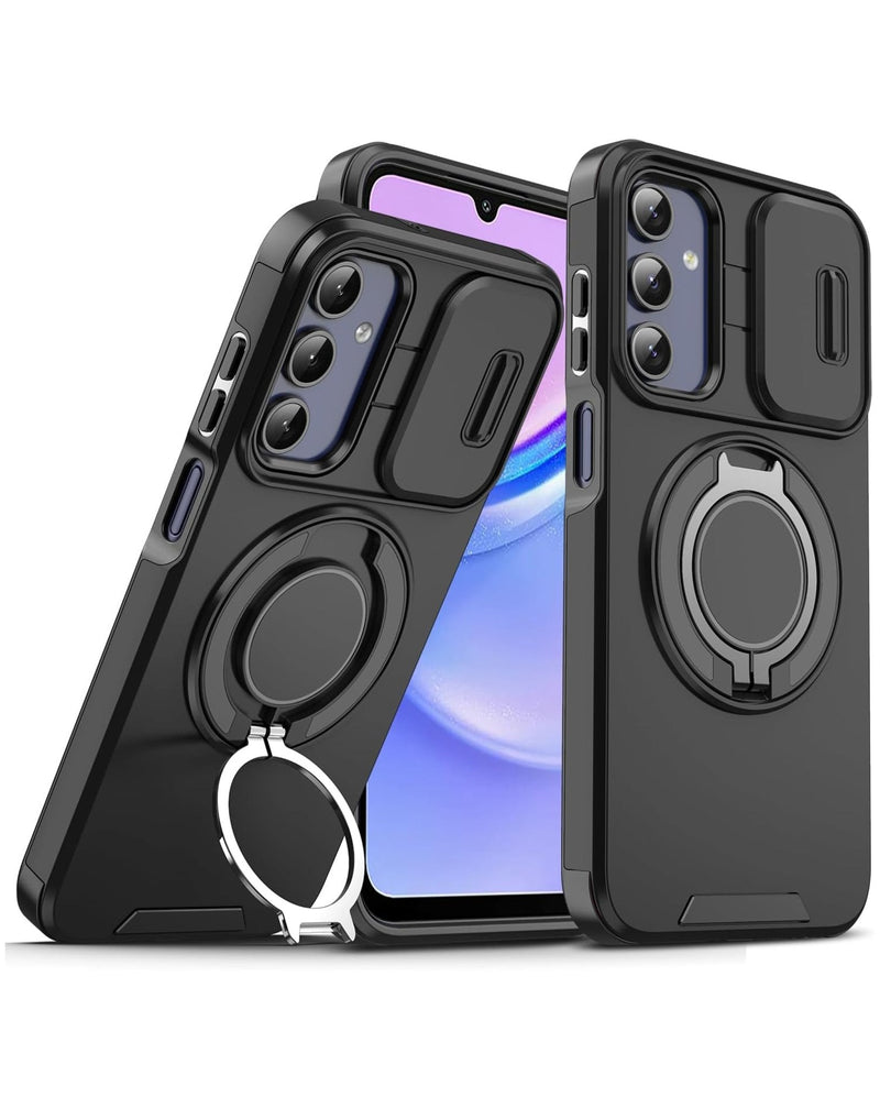 Rugged Magnetic Case with Ring Camera Cover for Galaxy S24 / S25 (Only Ground Shipping) - Banana Cellular Solutions