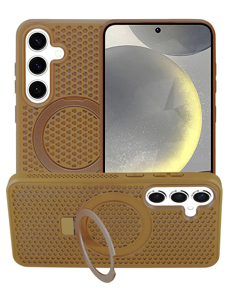 Heat Dissipation Case with Kickstand for Galaxy S24 / S25 (Only Ground Shipping) - Banana Cellular Solutions