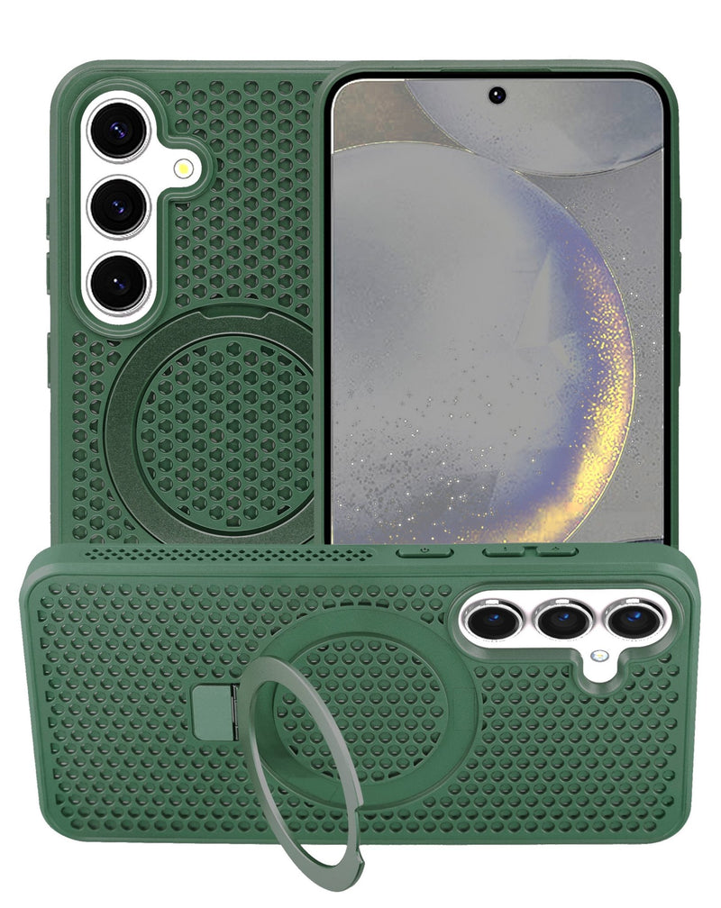 Heat Dissipation Case with Kickstand for Galaxy S24 / S25 (Only Ground Shipping) - Banana Cellular Solutions