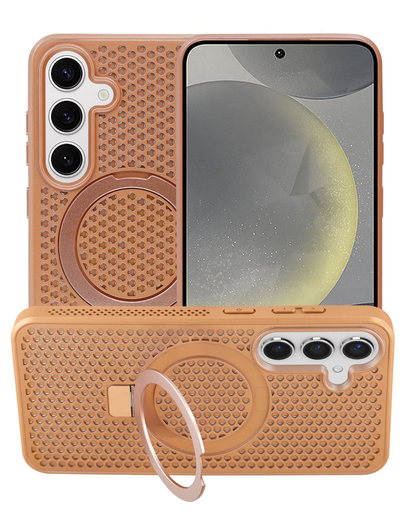 Heat Dissipation Case with Kickstand for Galaxy S24 / S25 (Only Ground Shipping) - Banana Cellular Solutions