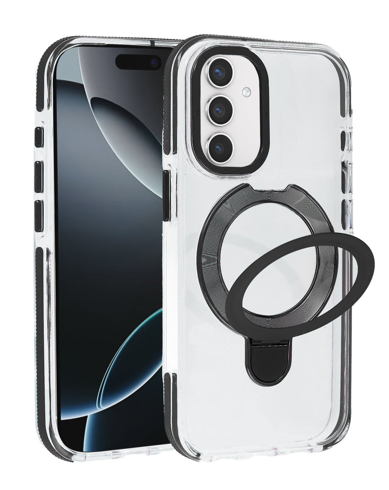 Magnetic Circle Stand with MagSafe Case for Galaxy S25FE (Only Ground Shipping) - Banana Cellular Solutions