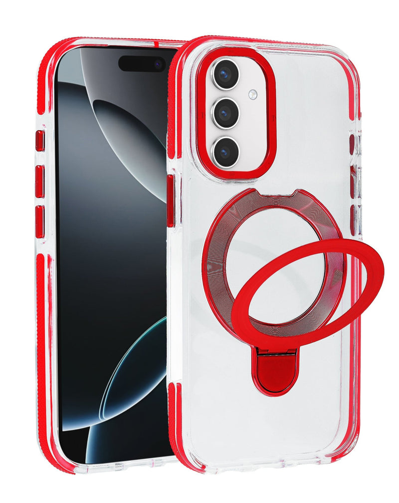 Magnetic Circle Stand with MagSafe Case for Galaxy S25FE (Only Ground Shipping) - Banana Cellular Solutions