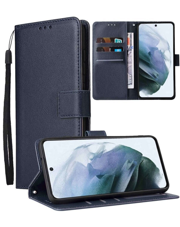 Leather Wallet Case with Card Slot for Galaxy S25 Plus / S24 Plus (Only Ground Shipping)