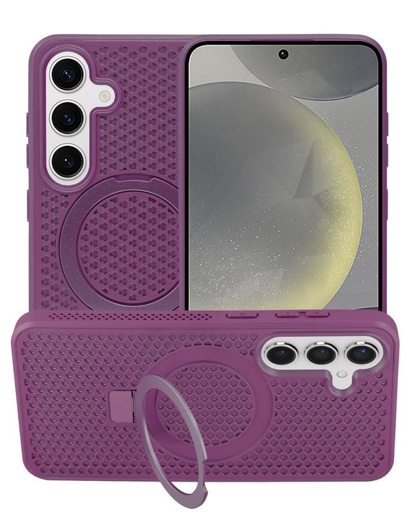 Heat Dissipation Case with Kickstand for Galaxy S25 Plus (Only Ground Shipping) - Banana Cellular Solutions