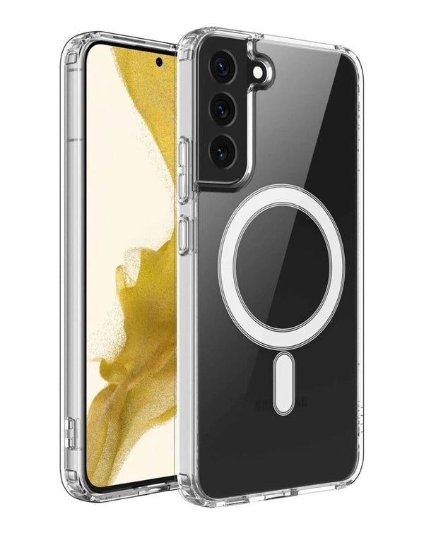 Leather Design Wireless Charging Case for Galaxy S25 Plus / S24 Plus - Banana Cellular Solutions