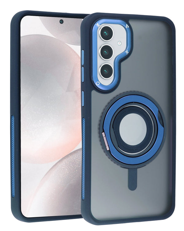 Skin Feel Transparent Case with Silicone Ring Holder for Galaxy S24 Plus / S25 Plus (Only Ground Shipping) - Banana Cellular Solutions