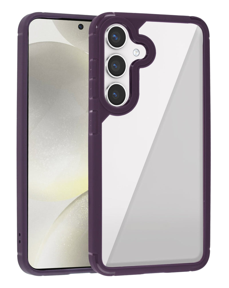 Luxury Shockproof Clear Case for Galaxy S25 Plus (Only Ground Shipping) - Banana Cellular Solutions