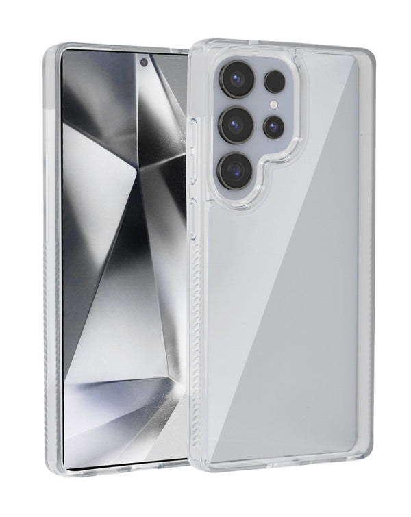 Galaxy S25 Ultra Hybrid Case with Air Cushion Technology - CLEAR (Only Ground Shipping) - Banana Cellular Solutions