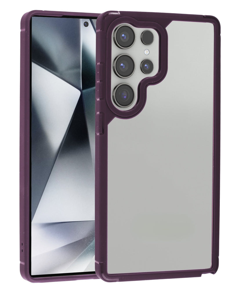 Luxury Shockproof Clear Case for Galaxy S25 Ultra (Only Ground Shipping) - Banana Cellular Solutions