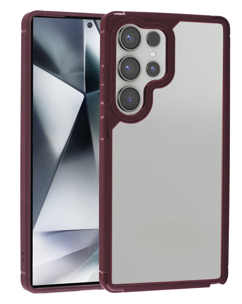 Luxury Shockproof Clear Case for Galaxy S25 Ultra (Only Ground Shipping) - Banana Cellular Solutions