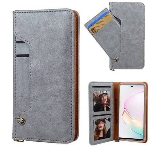 Galaxy Note 10/ 10 Plus Luxury Leather Wallet Case with Credit Card Slot