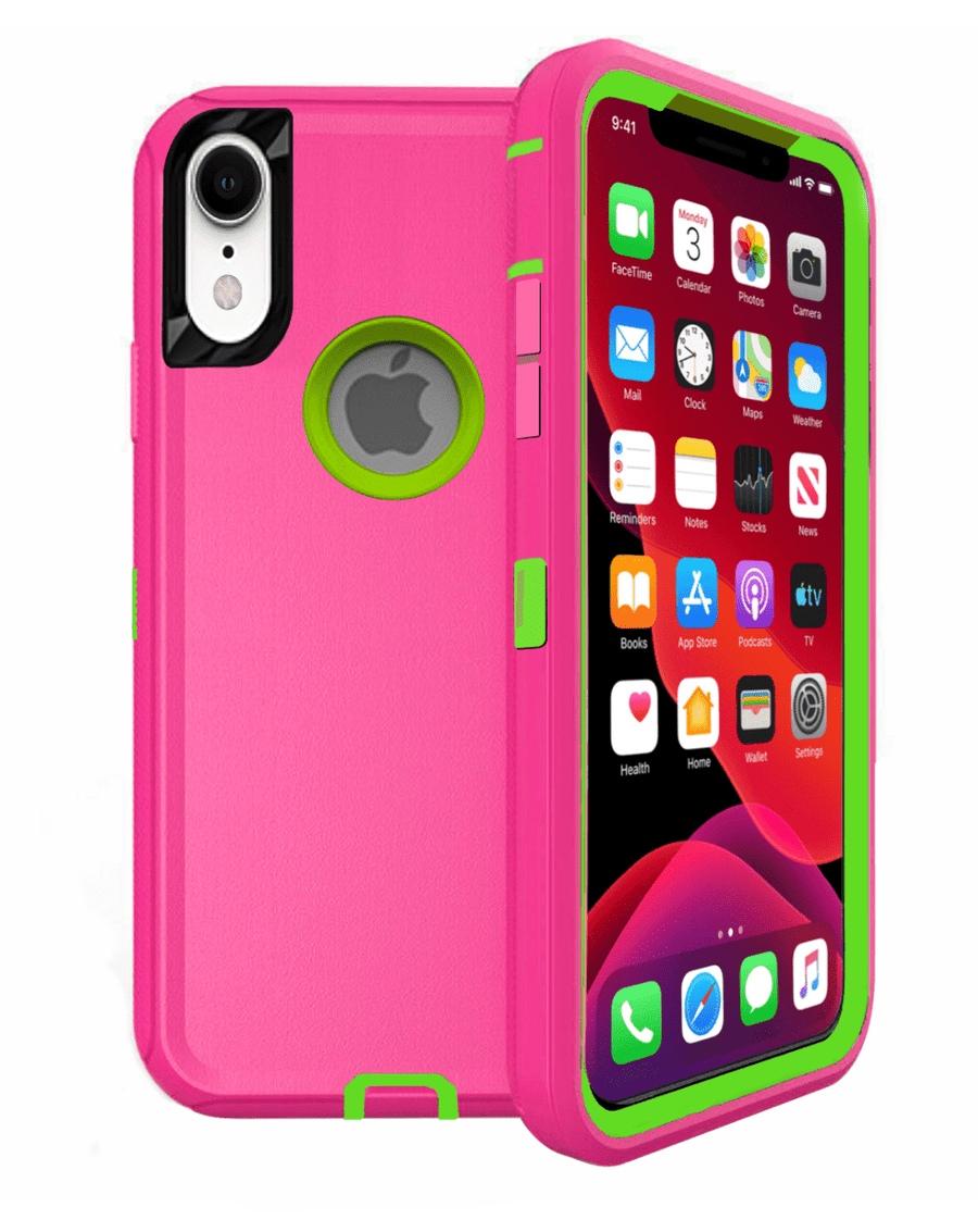 iPhone XR Heavy Duty Defender Case – Maximum Drop & Scratch