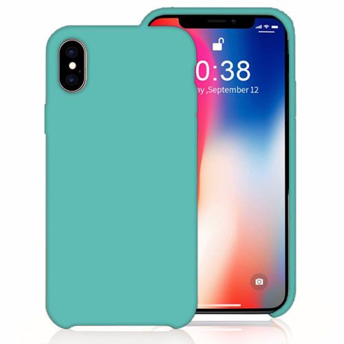 iPhone X / XS Max SOFT SOLID SILICONE CASES (Full Bottom Open)