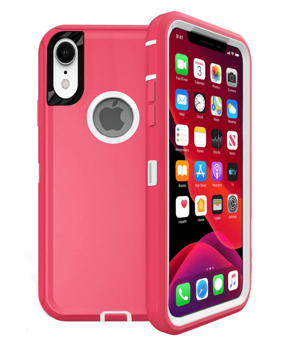 iPhone XR Heavy Duty Defender Case – Maximum Drop & Scratch