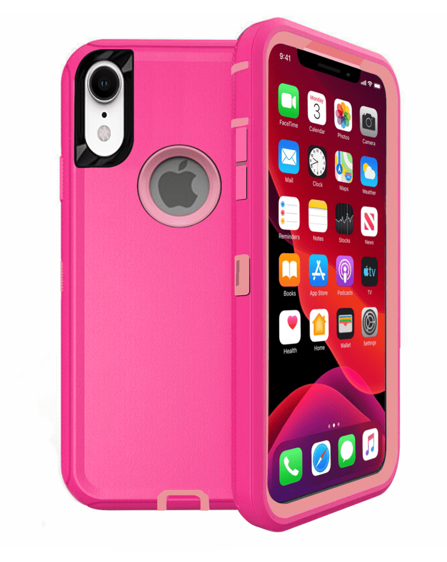 iPhone XR Heavy Duty Defender Case – Maximum Drop & Scratch