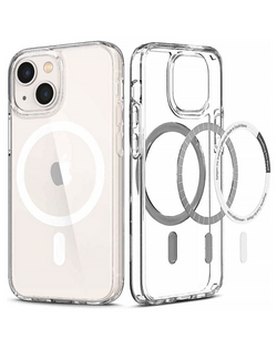 iPhone 13 Mini Wireless Charging Clear Case (Full Bottom Close) - Banana Cellular Solutions 