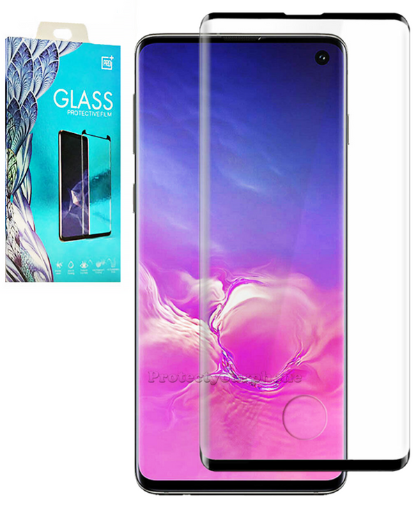 Galaxy S21 Plus Tempered Glass Support Fingerprint Sensor