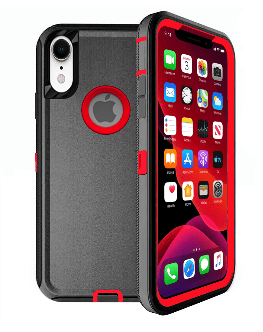 iPhone XR Heavy Duty Defender Case – Banana Cellular Solutions