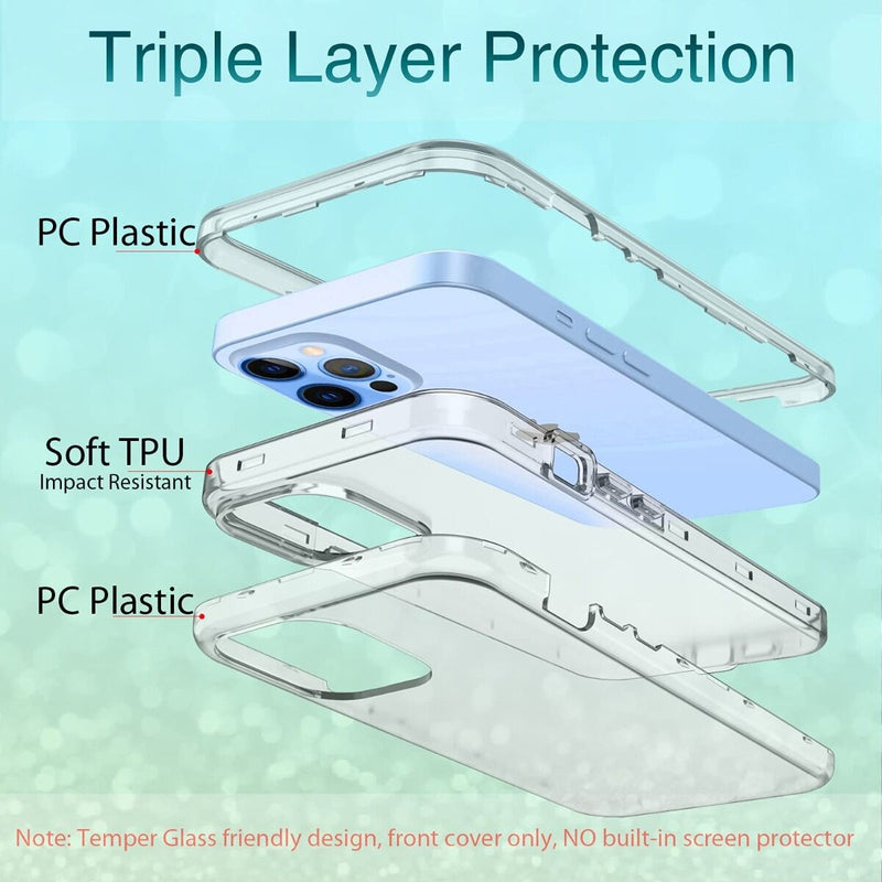 iPhone 13 Pro Glossy Protector Case - All Clear