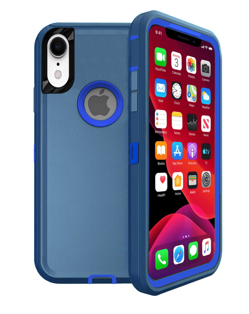 iPhone XR Heavy Duty Defender Case – Maximum Drop & Scratch iPhone XR Heavy Duty Defender Case – Maximum Drop & Scratch