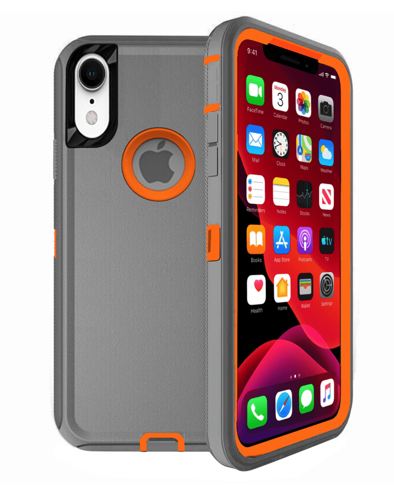 iPhone XR Heavy Duty Defender Case – Maximum Drop & Scratch iPhone XR Heavy Duty Defender Case – Maximum Drop & Scratch