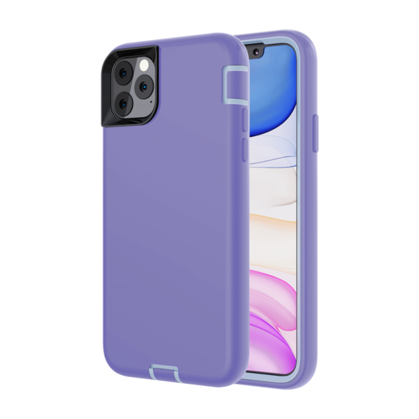 iPhone XR SILICONE DESIGN HEAVY DUTY DEFENDER CASES