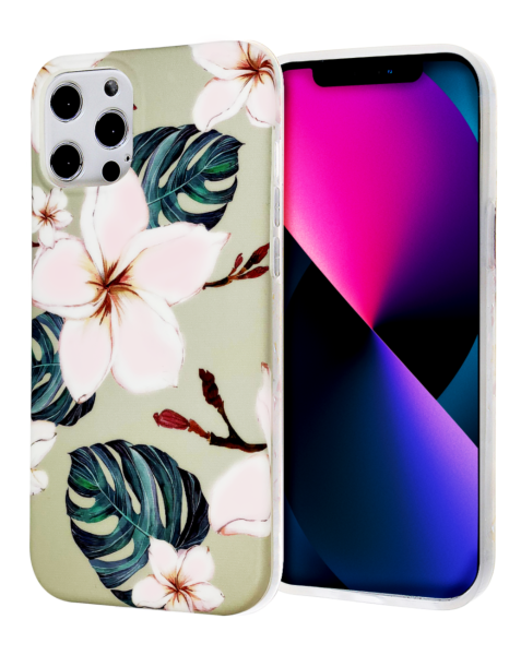 iPhone 12 Pro Max SHELL CASES 'Flower Design TPU'