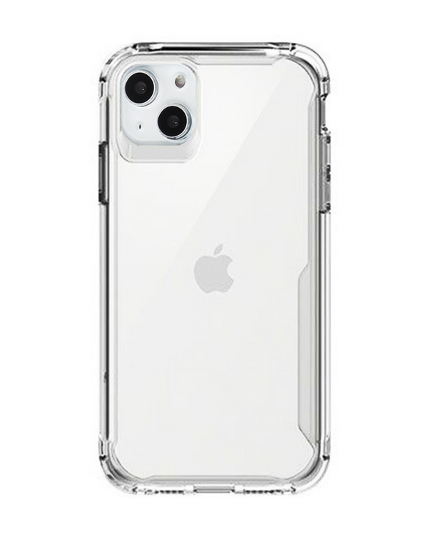 iPhone 13 Luxury TPU Hybrid Protection Case - CLEAR - Banana Cellular Solutions 