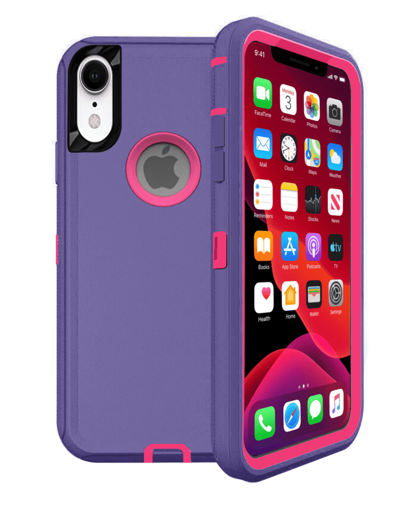 iPhone XR Heavy Duty Defender Case – Maximum Drop & Scratch Protection – Banana Cellular Solutions iPhone XR Heavy Duty Defender Case – Maximum Drop & Scratch Protection – Banana Cellular Solutions