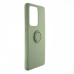 Galaxy S20 ULTRA SOFT SOLID CASES WITH RING
