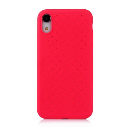 iPhone XR WICKER DESIGN SILICONE CASES