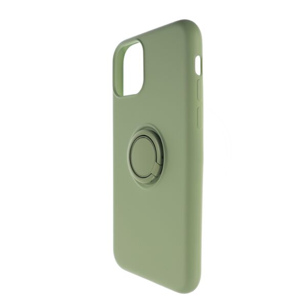 iPhone 11 SOFT SOLID CASE WITH RING