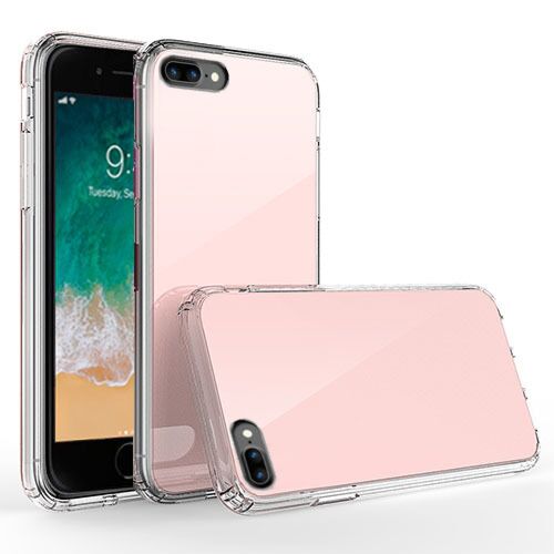 iPhone 8P / 7P LUXURY BACK GLASS W/ ULTRA HYBRID AIR CUSHION TECHNOLOGY CASES