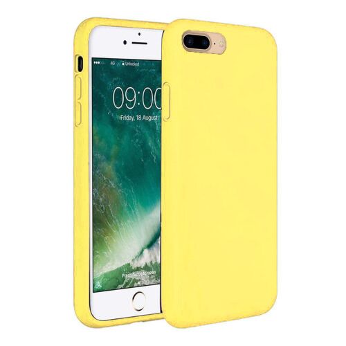 iPhone 8P / 7P SOFT SOLID SILICONE CASES (Full Bottom Cover)