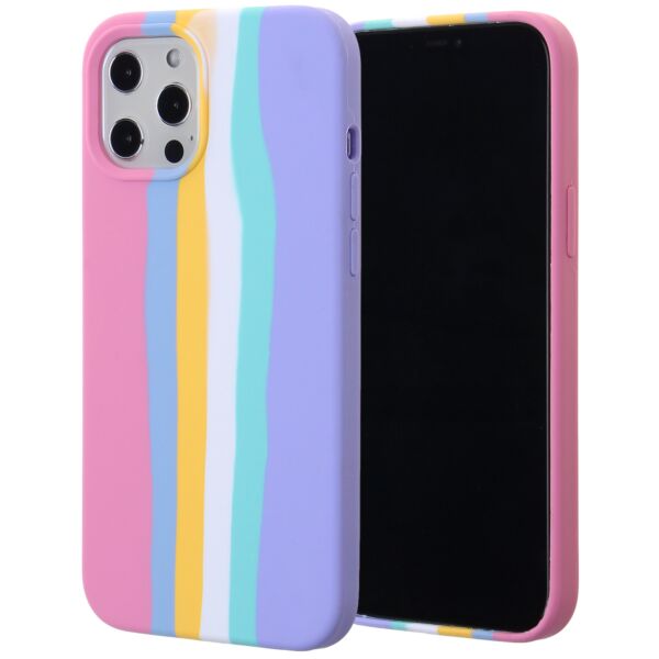 iPhone 8P / 7P IMD RAINBOW SILICONE CASES